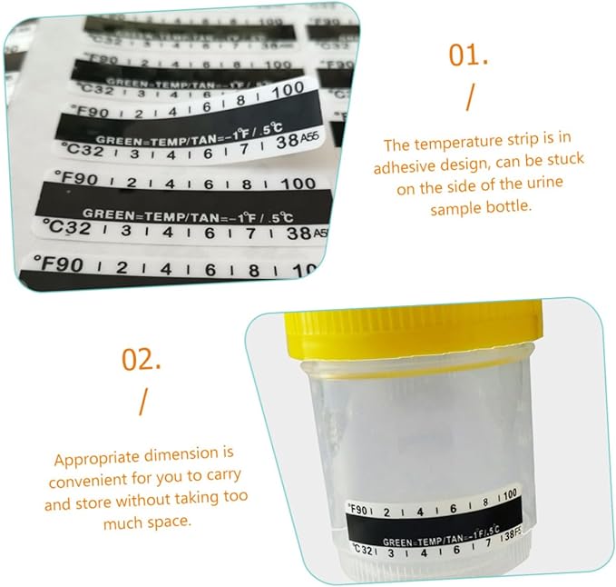 Urine Specimen Temperature Test Sticker (1) Urine Specimen Temperature Test Sticker (1)