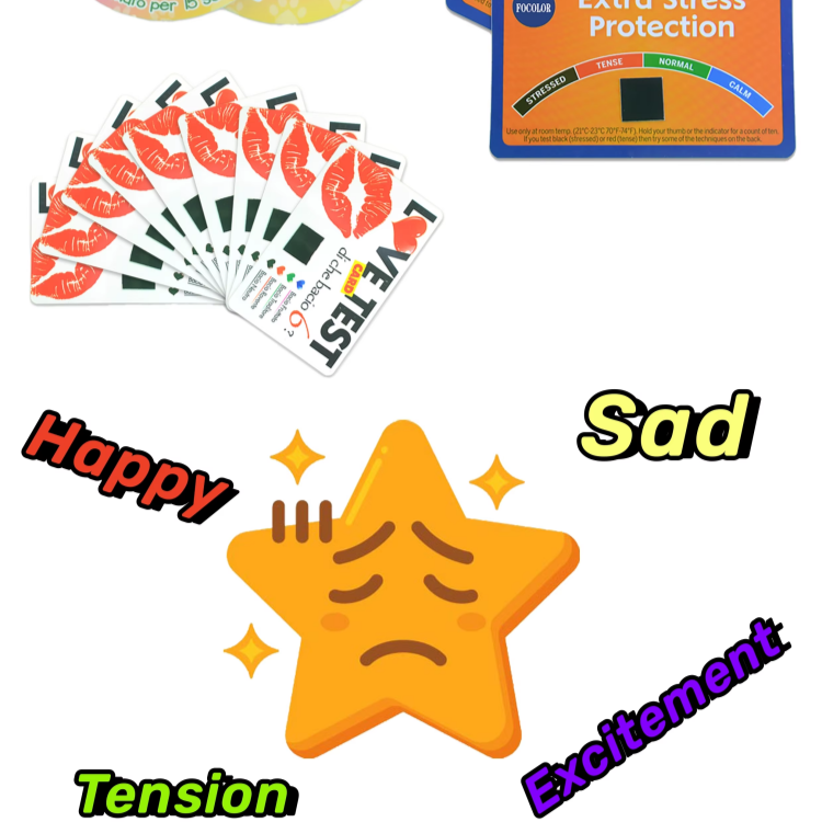 Plastic Mood Test Card (2) Plastic Mood Test Card (2)