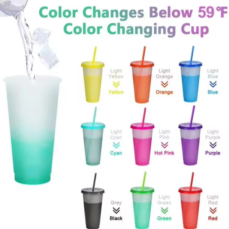 Reusable Color Changing Cup (4) Reusable Color Changing Cup (4)