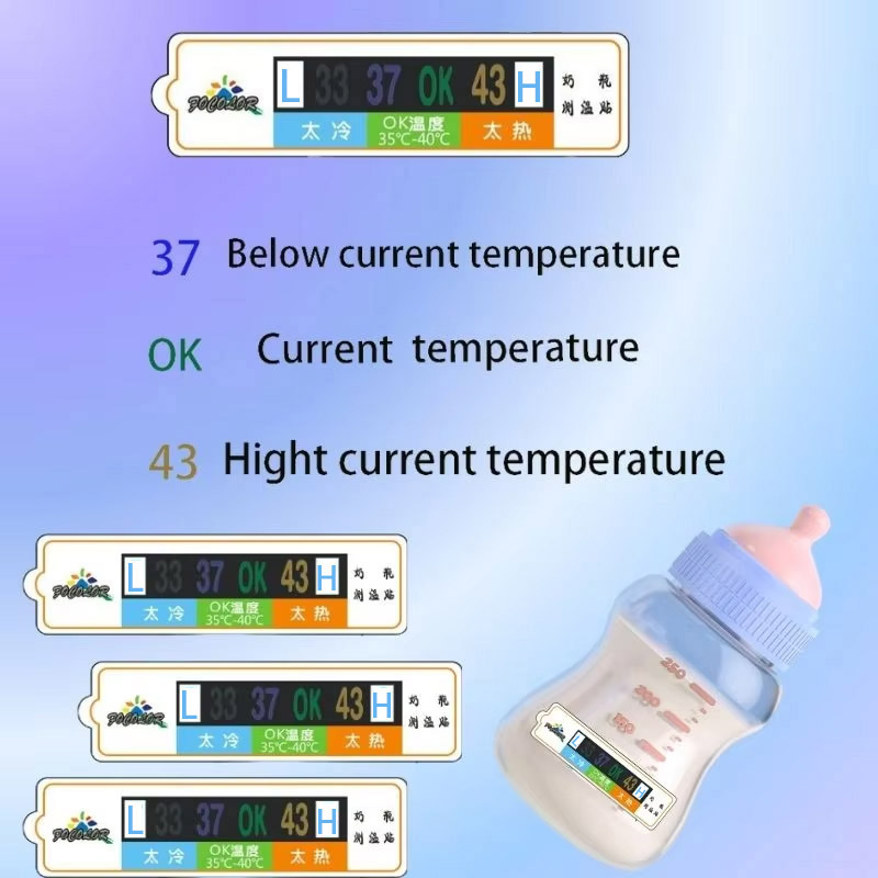 Baby Milk Bottle Temperature Strip (1) Baby Milk Bottle Temperature Strip (1)