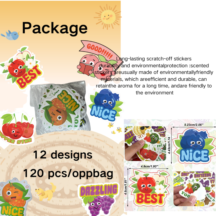 Scented Stickers1 Scented Stickers1