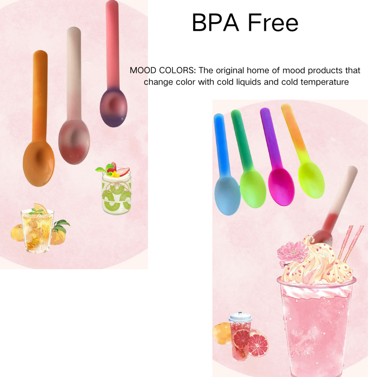 Reusable Ice Cream Color Changing Spoon (3) Reusable Ice Cream Color Changing Spoon (3)