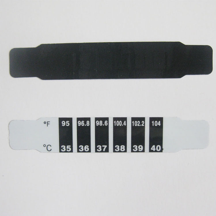 Plastic Liquid Crystal Body Fever Temperature Test Card (1)