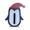 Paper Baby Room Thermometer Card