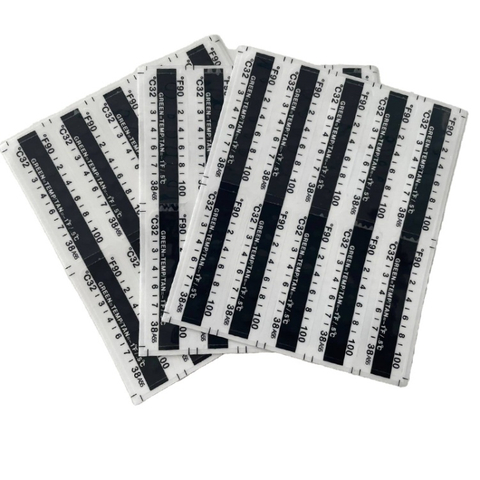 Liquid Crystal Temperature Strip for Urine