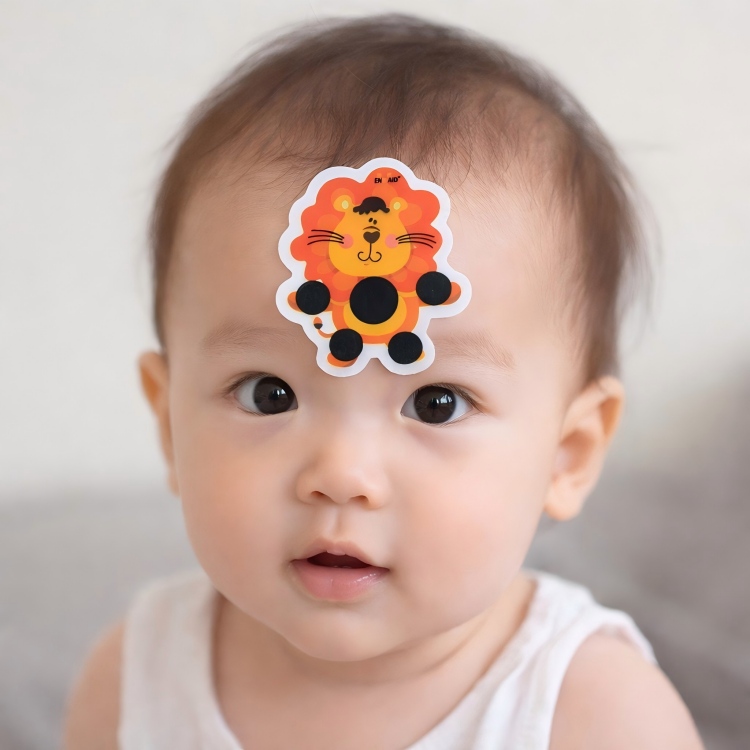 Fever Forehead Test Thermometer Sticker (2) Fever Forehead Test Thermometer Sticker (2)