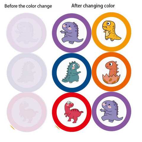 Water Sensitive Color Changing Card
