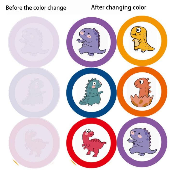 Water Sensitive Color Changing Card
