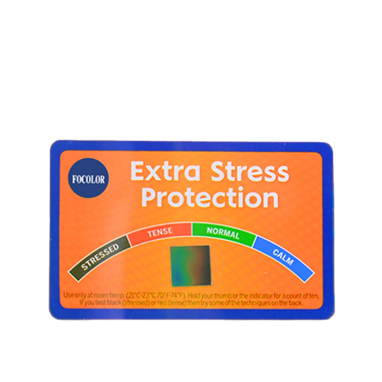 Plastic Mood Test Card