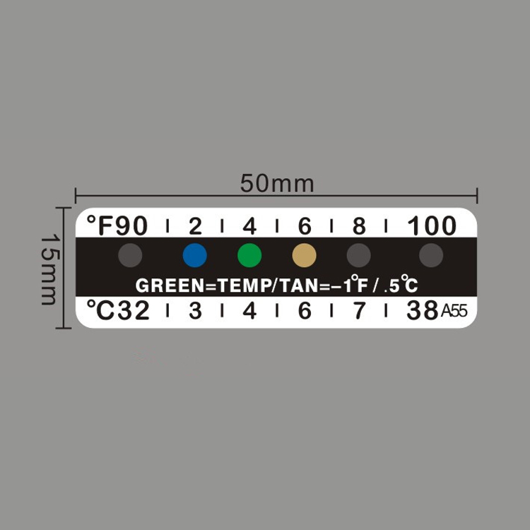 Liquid Crystal Urine Cup Thermometer Sticker (1) Liquid Crystal Urine Cup Thermometer Sticker (1)