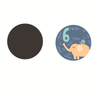 Reusable Science Experiment Cartoon Color Changing Sticker