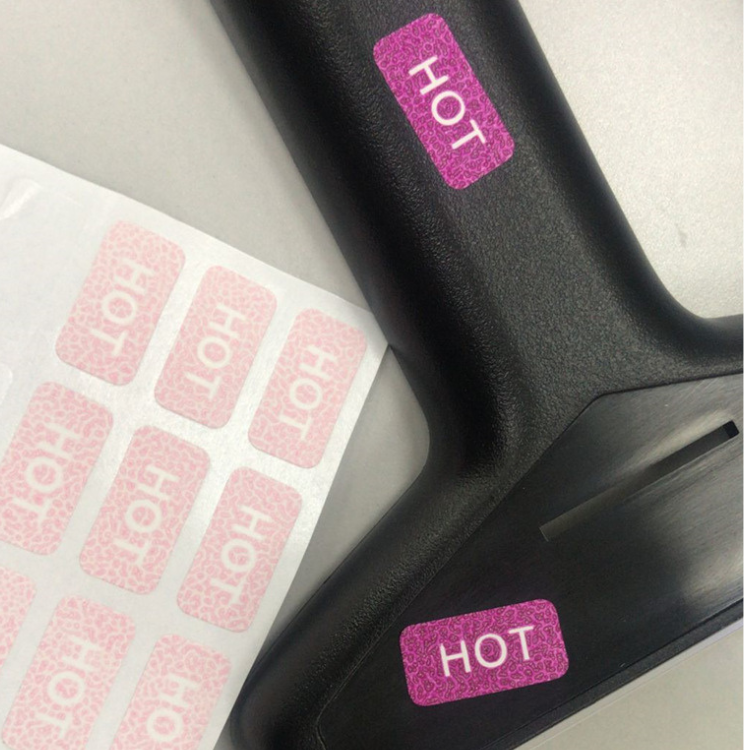 Irreversible Color Changing Sticker