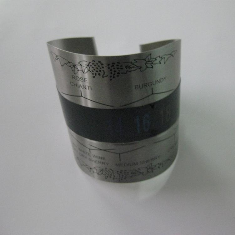 Liquid Crystal Digital Stainless Steel Wine Thermometer (1)