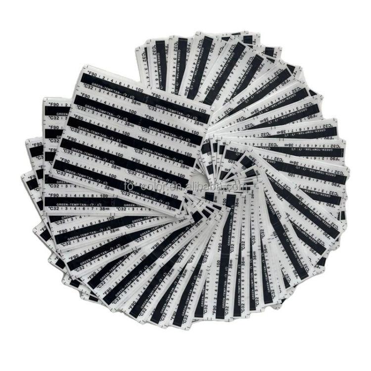 Liquid Crystal Temperature Strip for Urine