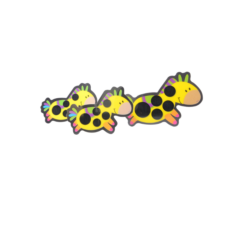 Cartoon Forehead Thermometer Sticker