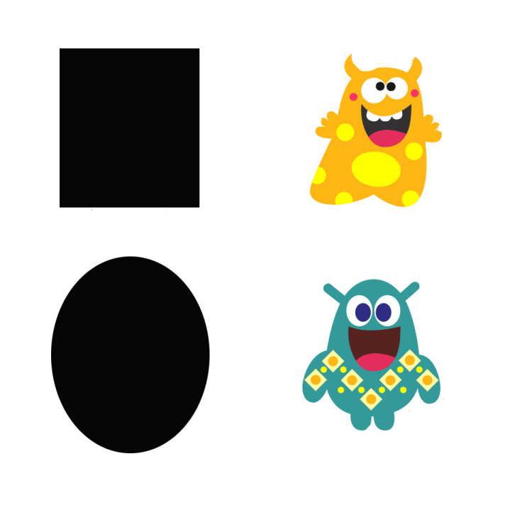 Reusable Science Experiment Cartoon Color Changing Sticker