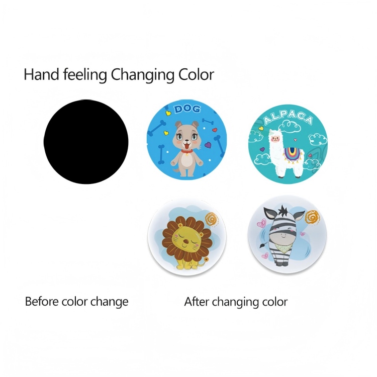 Reusable Science Experiment Cartoon Color Changing Sticker (3)