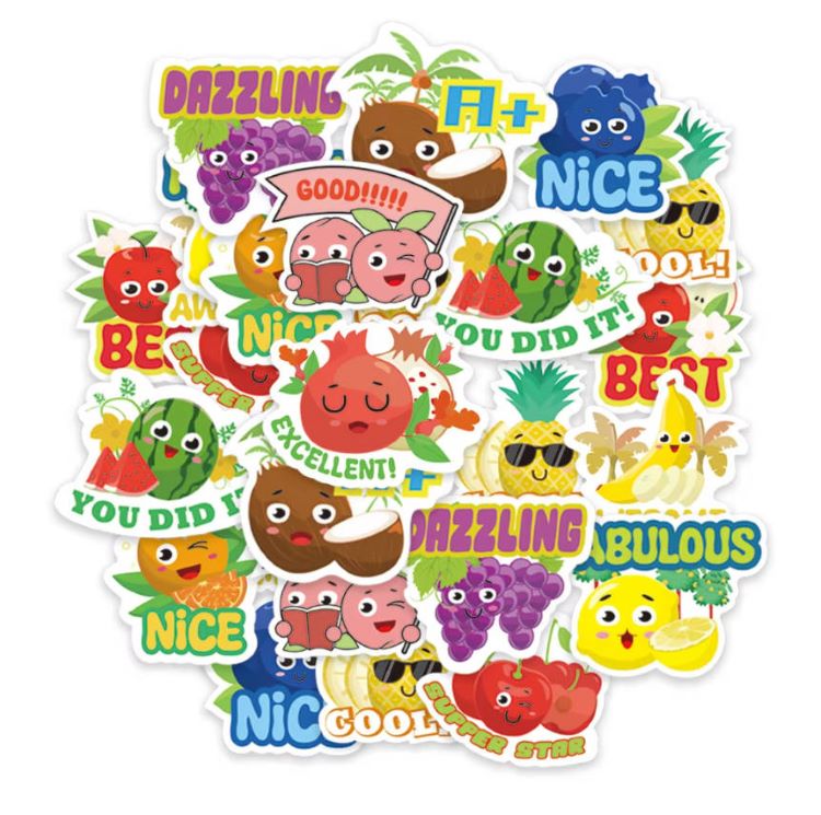 Scratch and Sniff Stickers Label