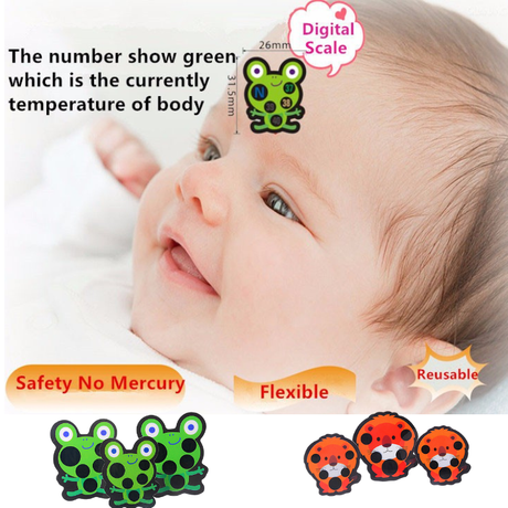 Cartoon LCD Forehead Temperature Monitor Sticker 1.png