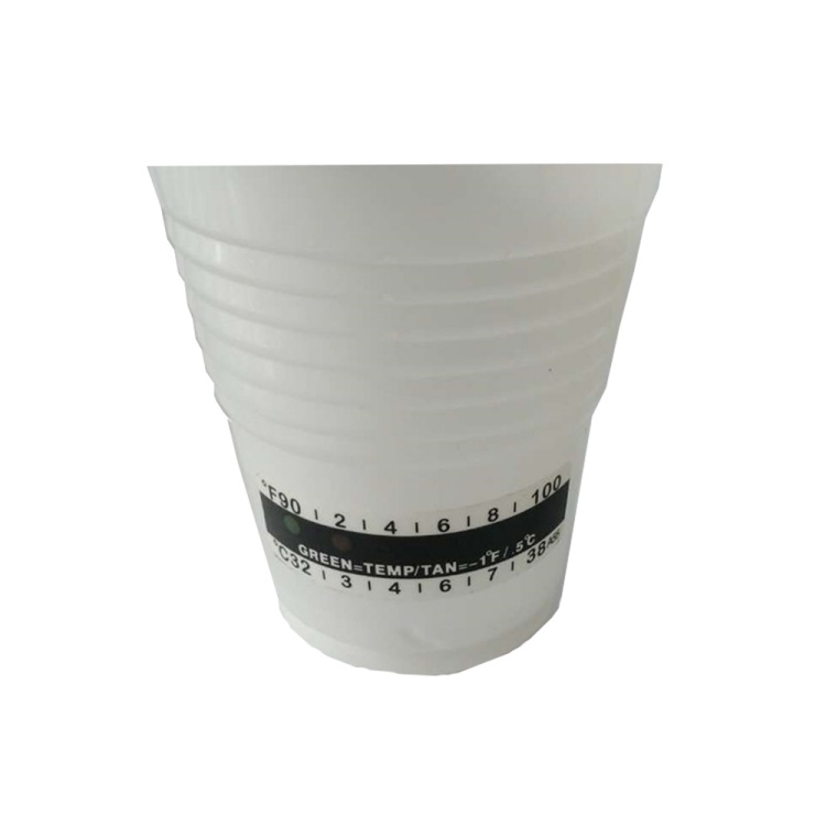 Liquid Crystal Temperature Strip for Urine