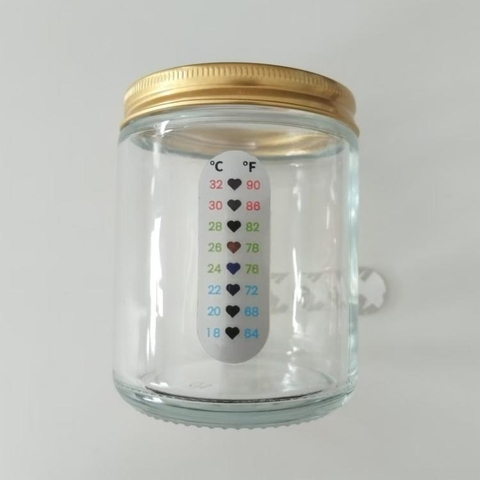 Yogurt Fermentation Bottle Temperature Indicator Sticker