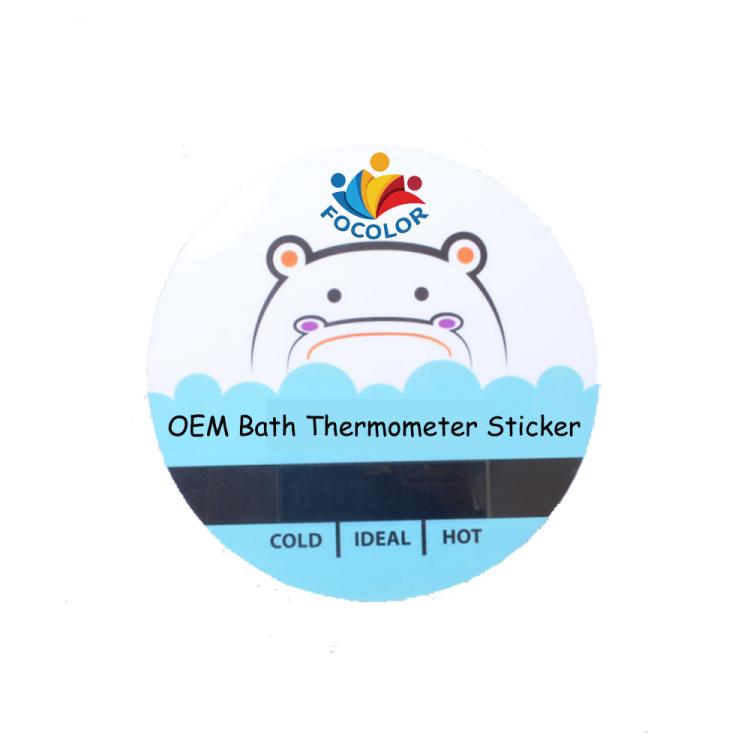 Waterproof Kids Bath Shower Thermometer Sticker