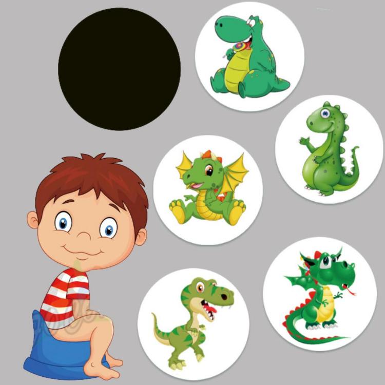 Cartoon Thermochromic Color Changing Sticker (1)