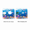 Water Sensitive Color Changing Card