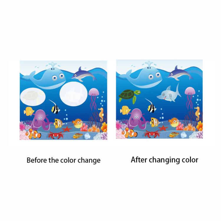Water Sensitive Color Changing Card