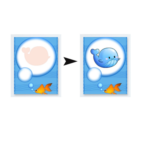 Water Sensitive Color Changing Sticker