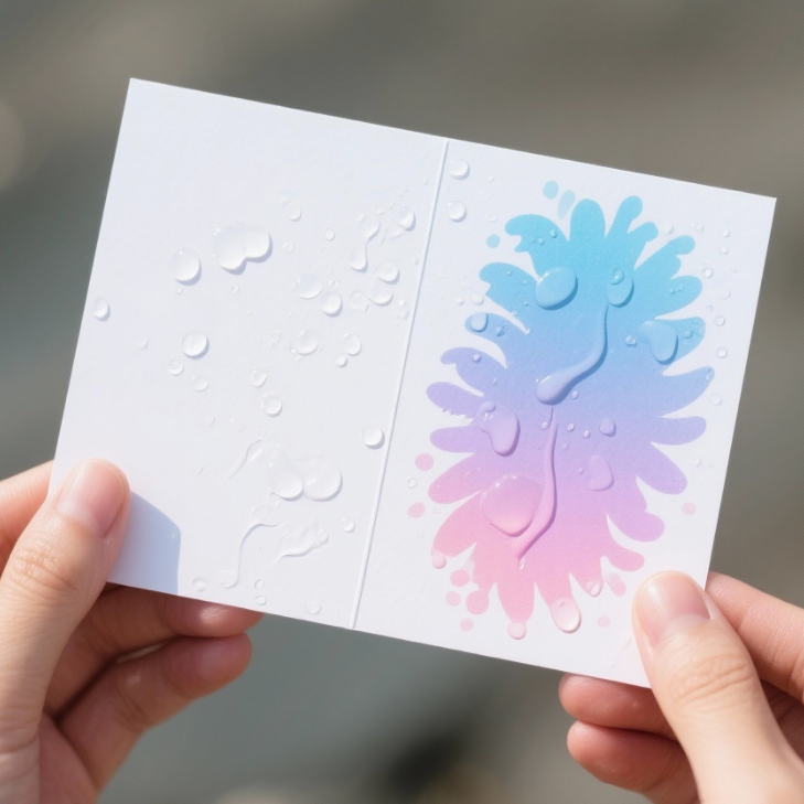 Printed Water Sensitive Sticker