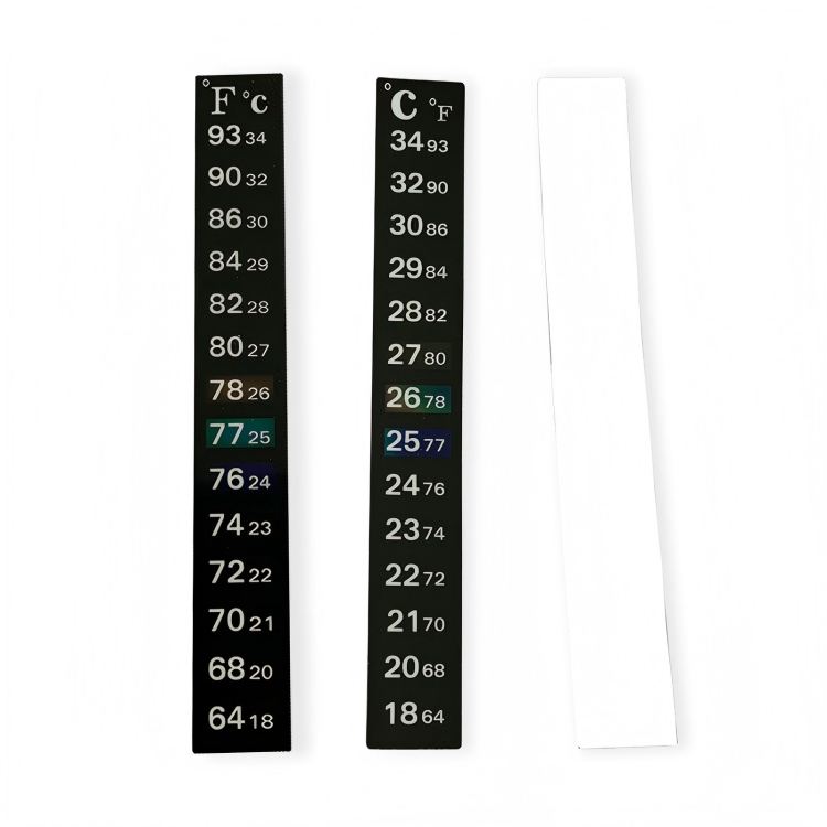 LCD Amphibian Tank Adhesive Temperature Sticker