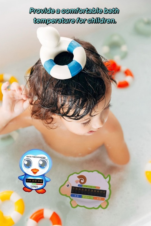 Liquid Crystal Baby Bath Thermometer Card (1)