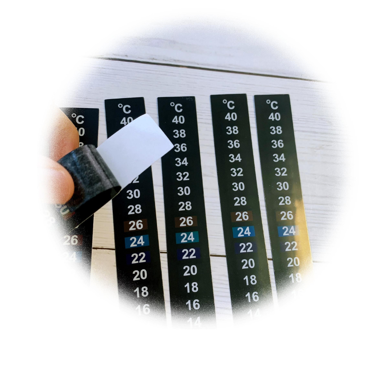 Fish Tank Aquarium Temperature Self-adhesive Sticker
