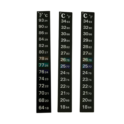 Adhesive Thermometer Sticker