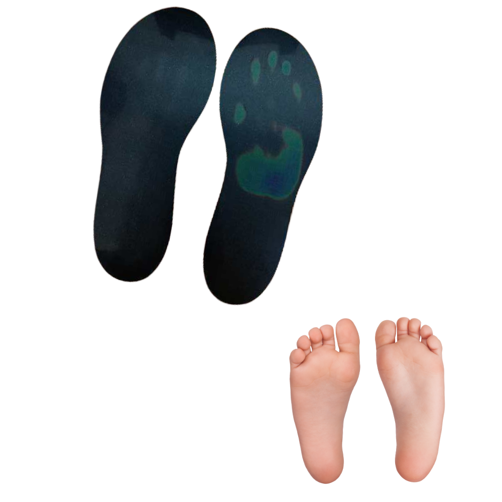 Liquid Crystal Color Change Sheet for Foot Shape Test (2)