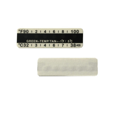 Liquid Crystal Temperature Strip for Urine
