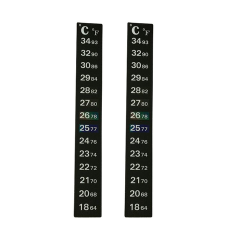Adhesive Thermometer Sticker