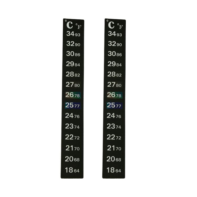 Adhesive Thermometer Sticker