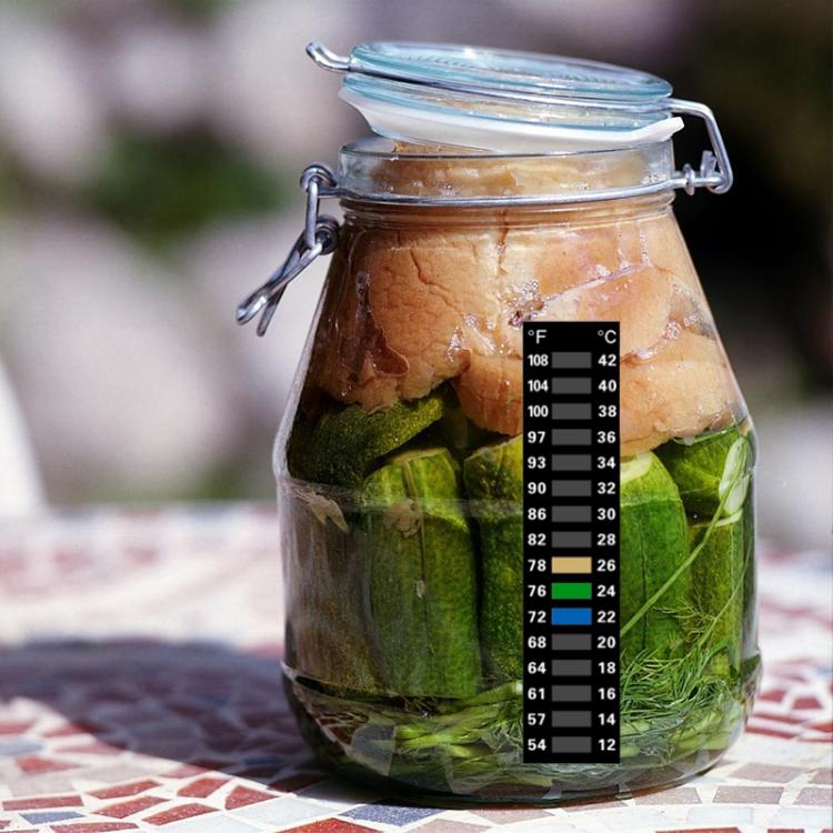 Yogurt Fermentation Bottle Temperature Indicator Sticker (2)