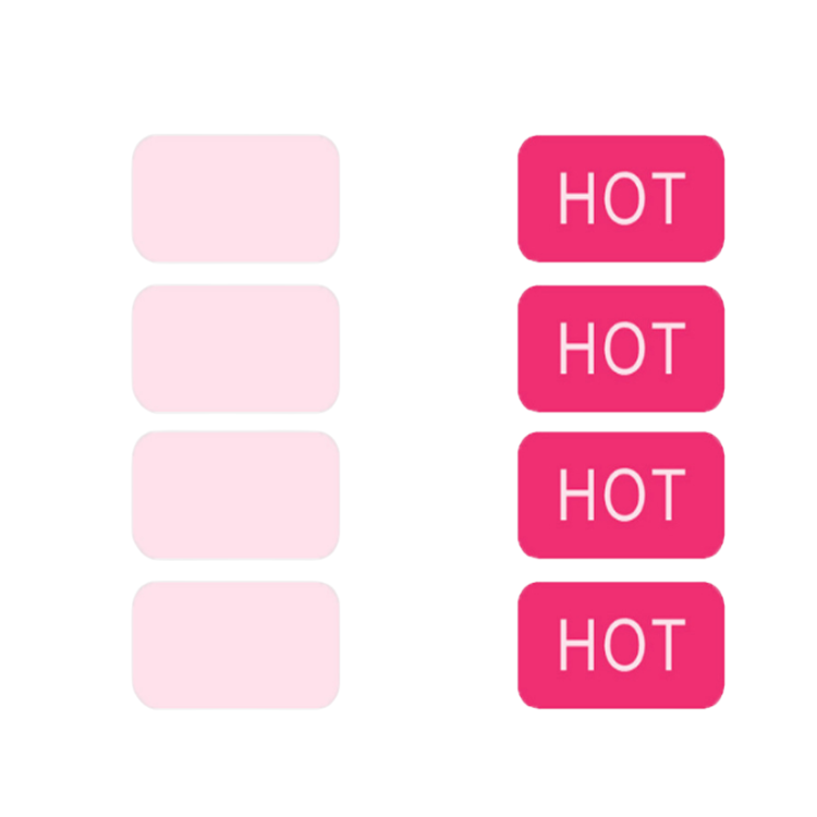 Irreversible Color Changing Sticker
