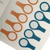 Hair Oil Skin Test Cards