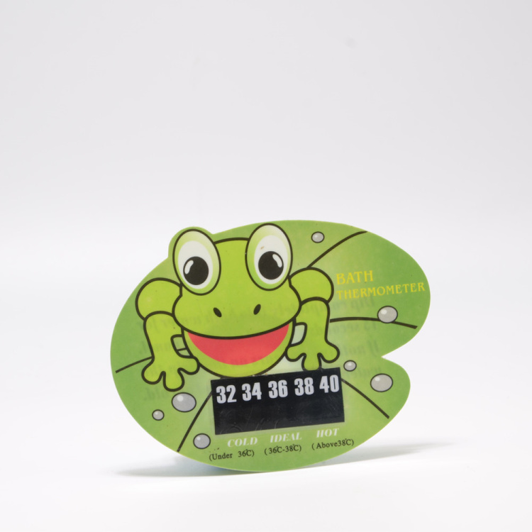 Liquid Crystal Baby Bath Thermometer Card