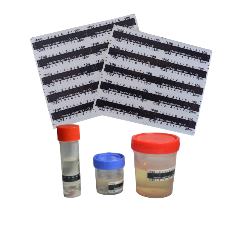 Urine Specimen Temperature Test Sticker