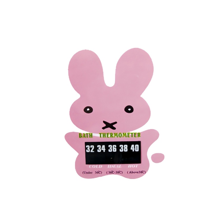 Flexible Reusable Cartoon Thermometer Card for Baby Bath4