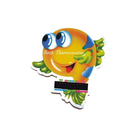 Flexible Reusable Cartoon Thermometer Card for Baby Bath