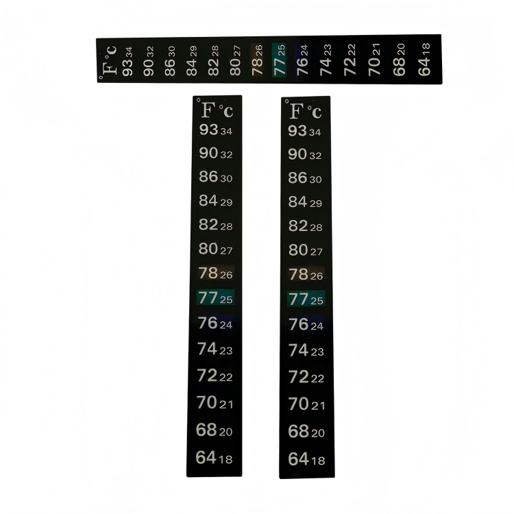 LCD Amphibian Tank Adhesive Temperature Sticker