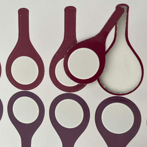 Hair Oil Skin Test Cards
