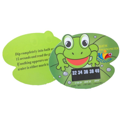 Waterproof Infant Bath Thermometer Card