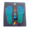 Liquid Crystal Color Change Sheet for Foot Shape Test